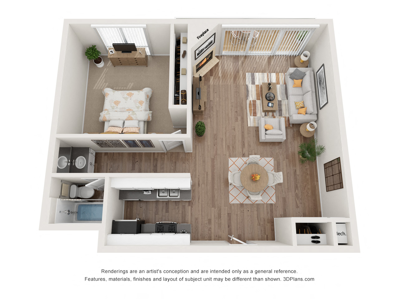 1611 N Formosa Ave Studio-2 Beds Apartment for Rent - Photo Gallery 15